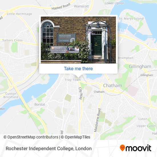 Rochester Independent College map