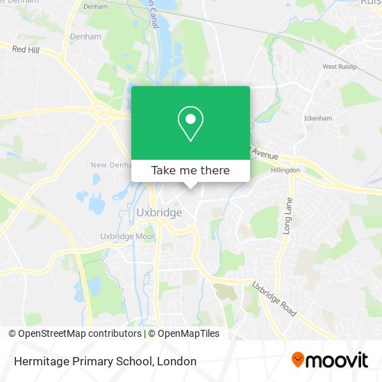 Hermitage Primary School map