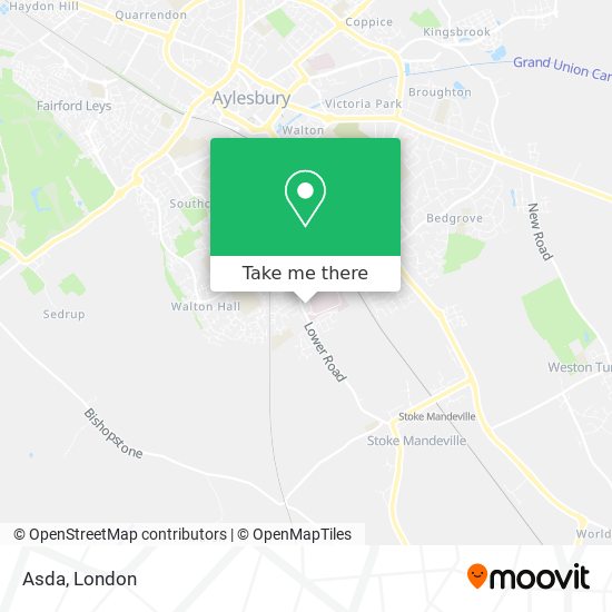 Asda map