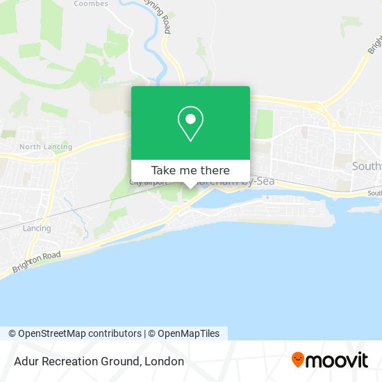 Adur Recreation Ground map