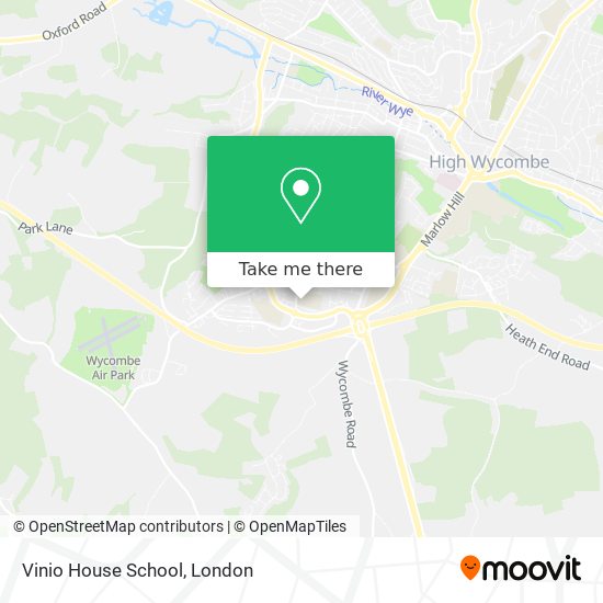 Vinio House School map
