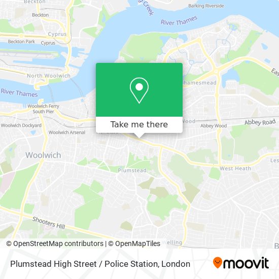 Plumstead High Street / Police Station map