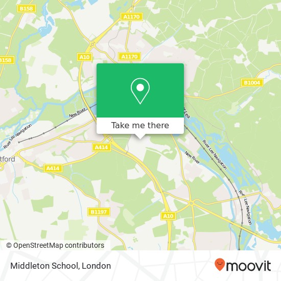 Middleton School map