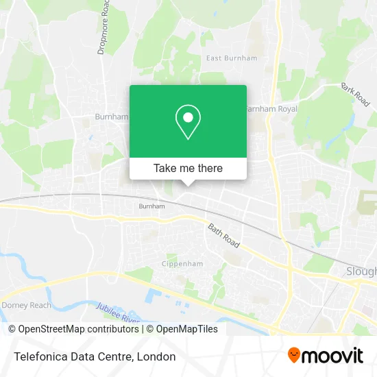 Telefonica Data Centre map