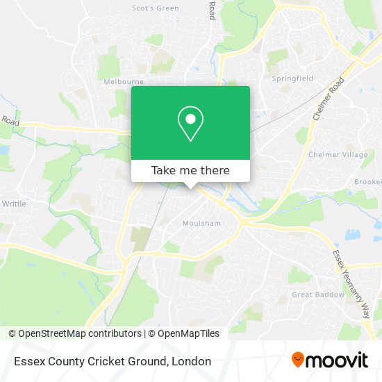Essex County Cricket Ground map