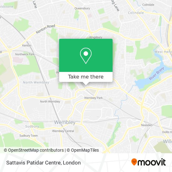 Sattavis Patidar Centre map