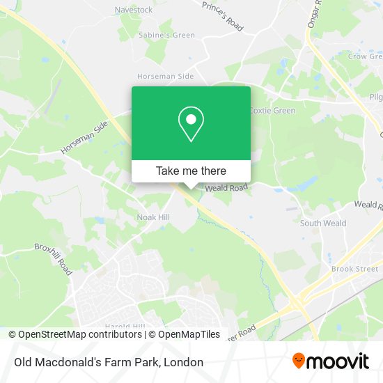 Old Macdonald's Farm Park map