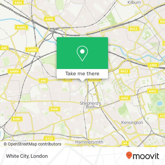 White City map