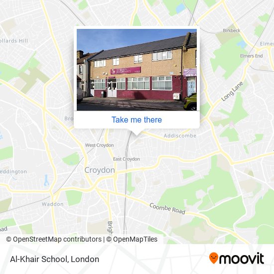 Al-Khair School map