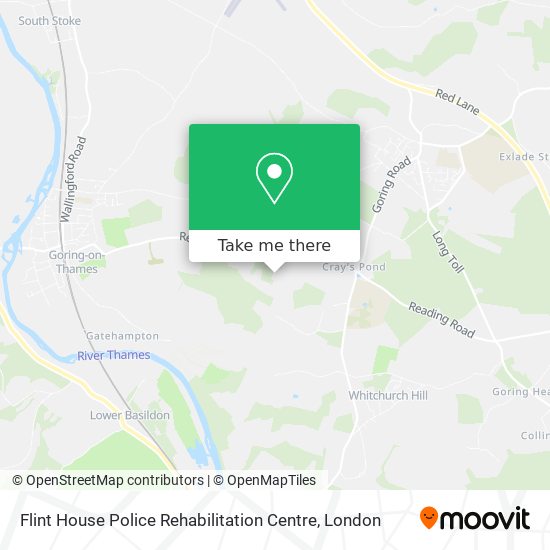 Flint House Police Rehabilitation Centre map