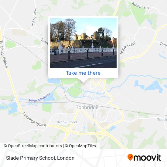 Slade Primary School map