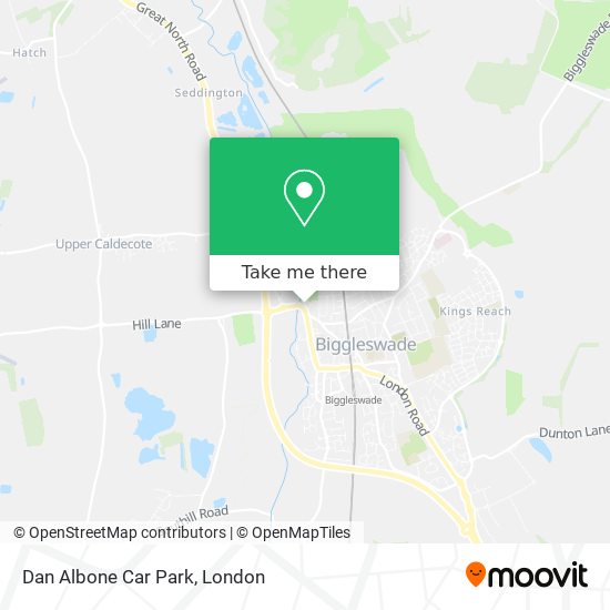 Dan Albone Car Park map