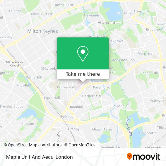 Maple Unit And Aecu map