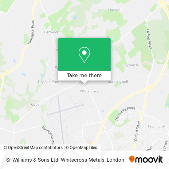 Sr Williams & Sons Ltd: Whitecross Metals map