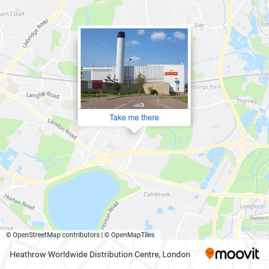 Heathrow Worldwide Distribution Centre map