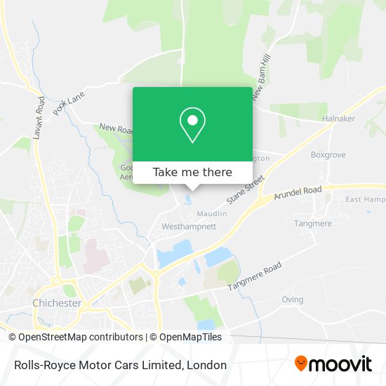 Rolls-Royce Motor Cars Limited map