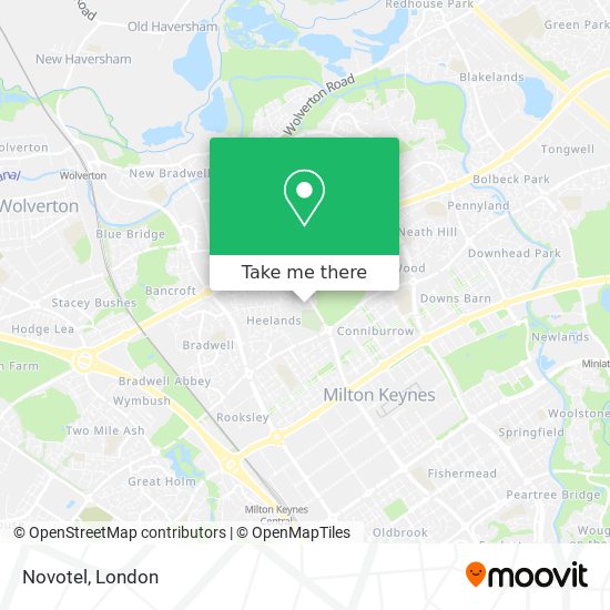 Novotel map