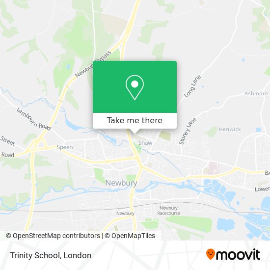 Trinity School map