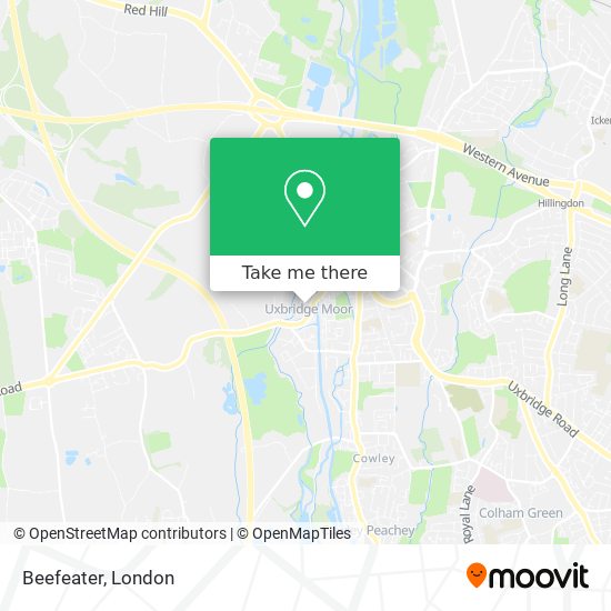 Beefeater map