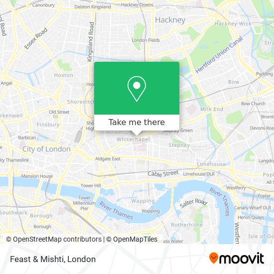 Feast & Mishti map