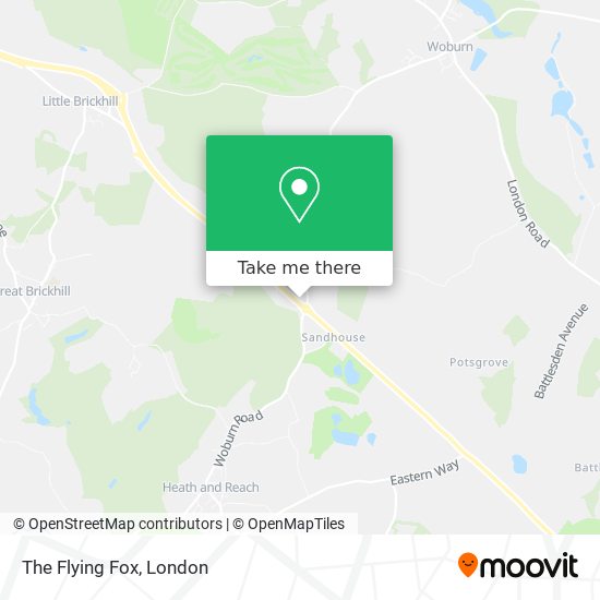 The Flying Fox map