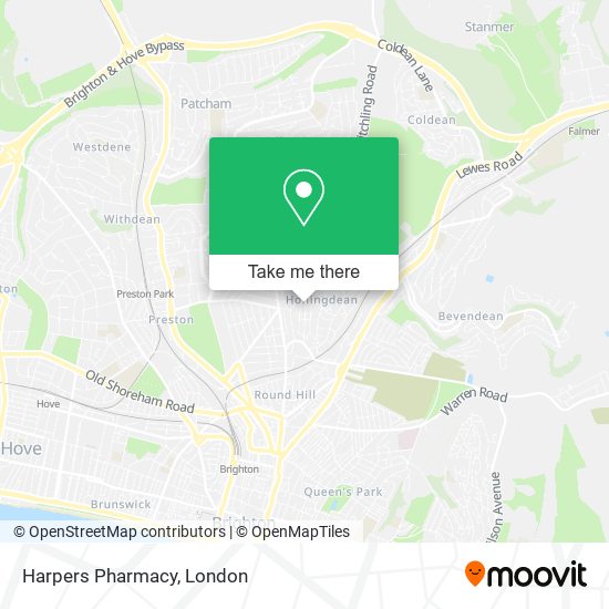 Harpers Pharmacy map