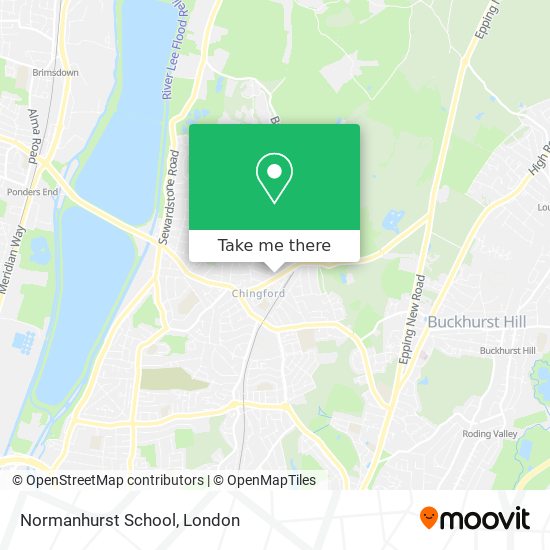 Normanhurst School map