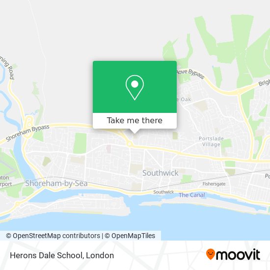 Herons Dale School map