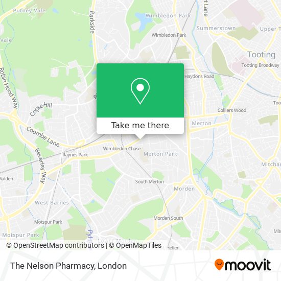 The Nelson Pharmacy map