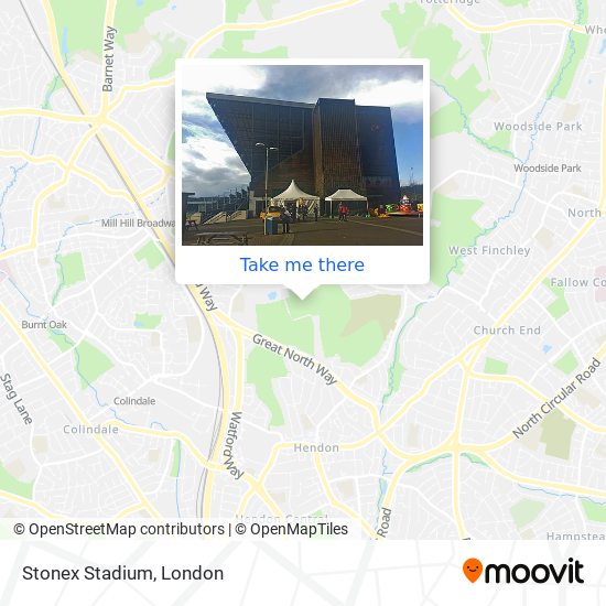 Stonex Stadium map