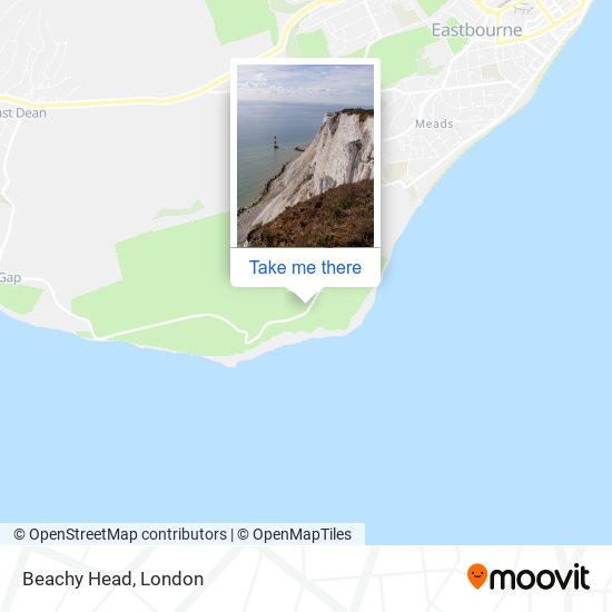 Beachy Head map