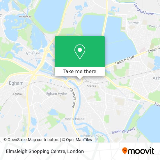 Elmsleigh Shopping Centre map