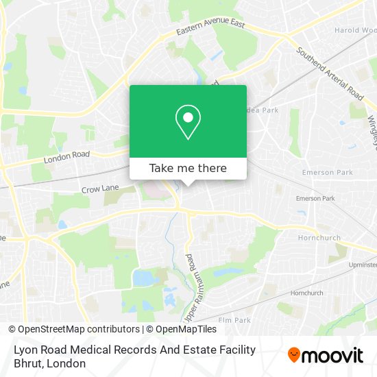 Lyon Road Medical Records And Estate Facility Bhrut map