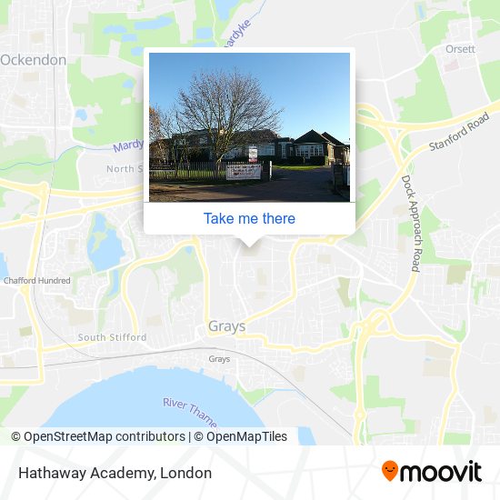 Hathaway Academy map
