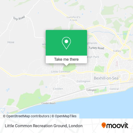 Little Common Recreation Ground map