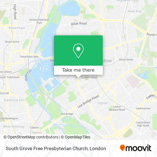 South Grove Free Presbyterian Church map