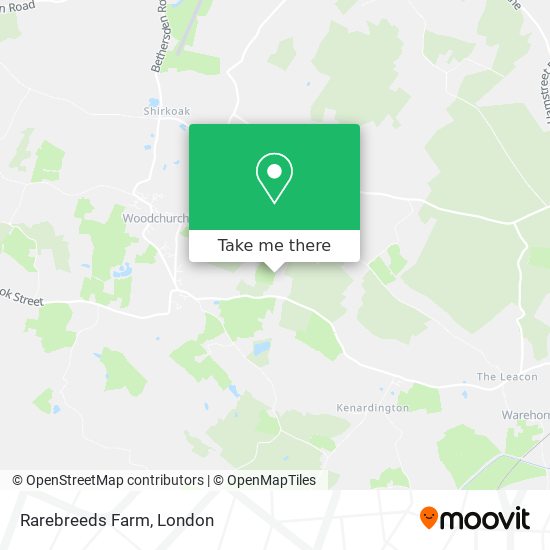 Rarebreeds Farm map