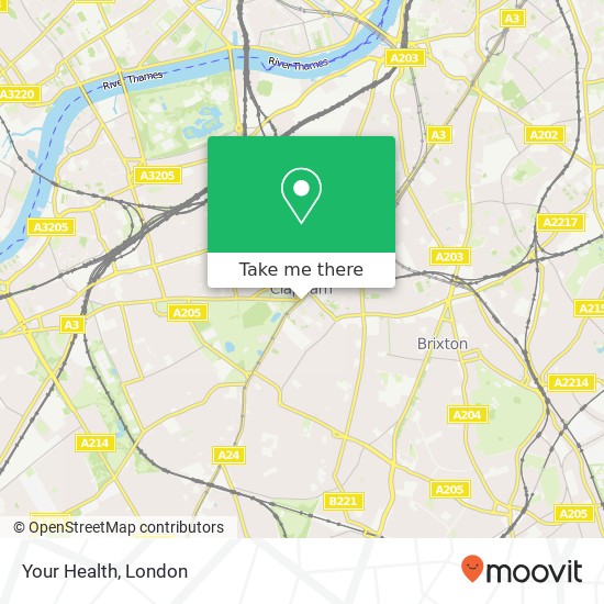 Your Health map