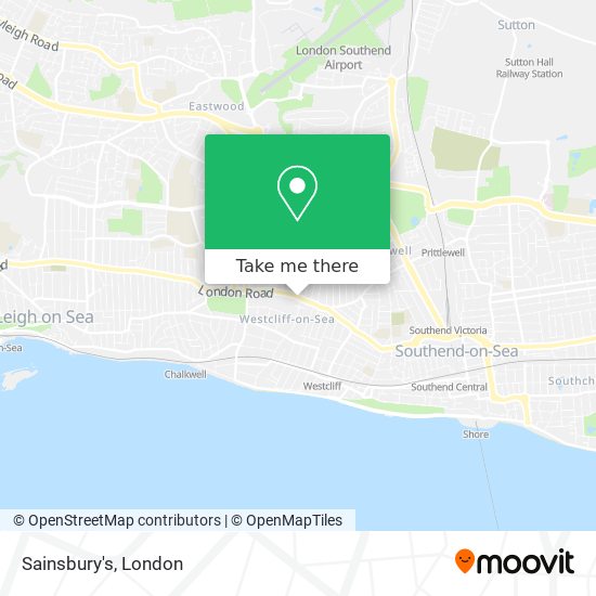 Sainsbury's map