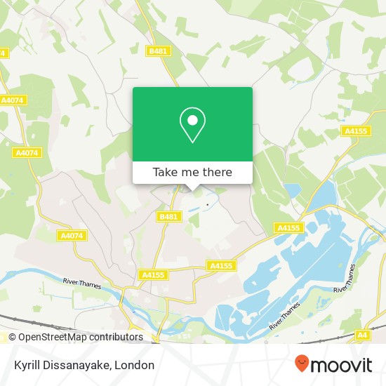 Kyrill Dissanayake map