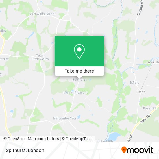 Spithurst map