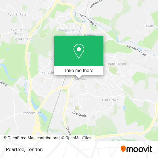 Peartree map