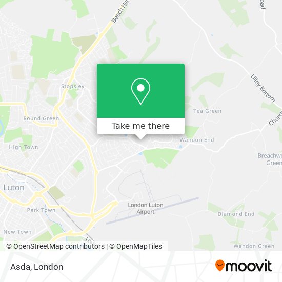 Asda map