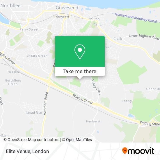 Elite Venue map