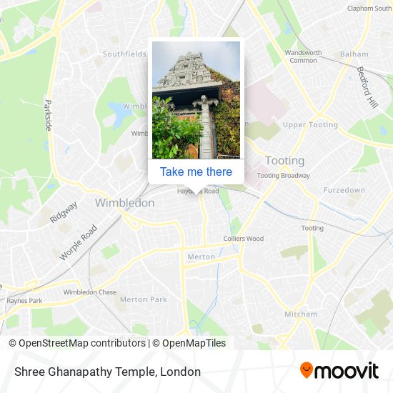 Shree Ghanapathy Temple map