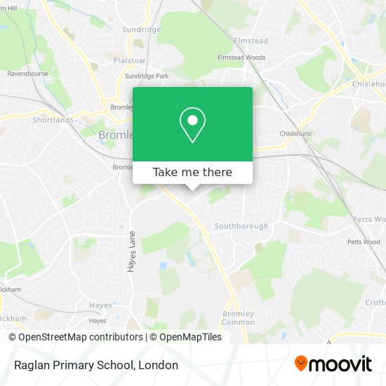 Raglan Primary School map