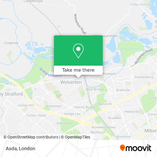 Asda map