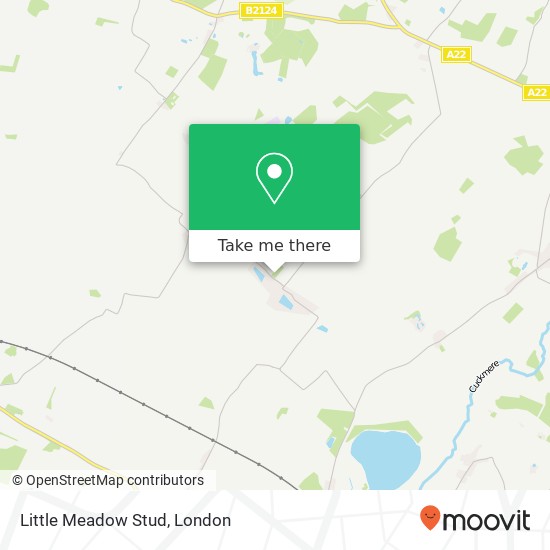 Little Meadow Stud map