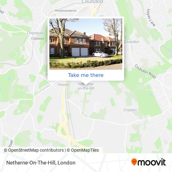 Netherne-On-The-Hill map
