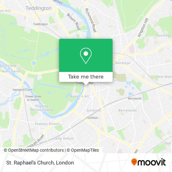 St. Raphael's Church map